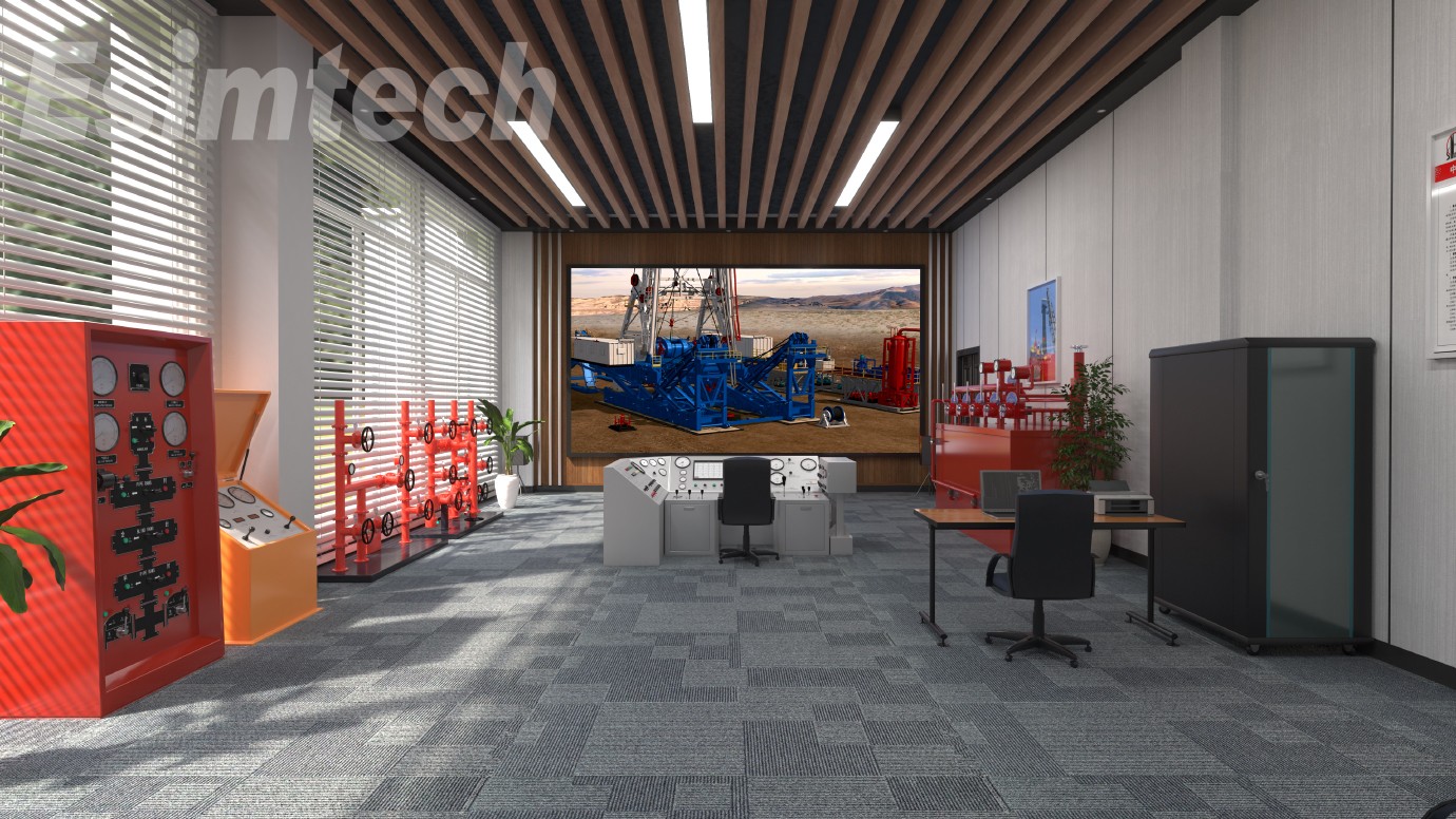 Esimtech Oil Rig Simulator Technology and Components