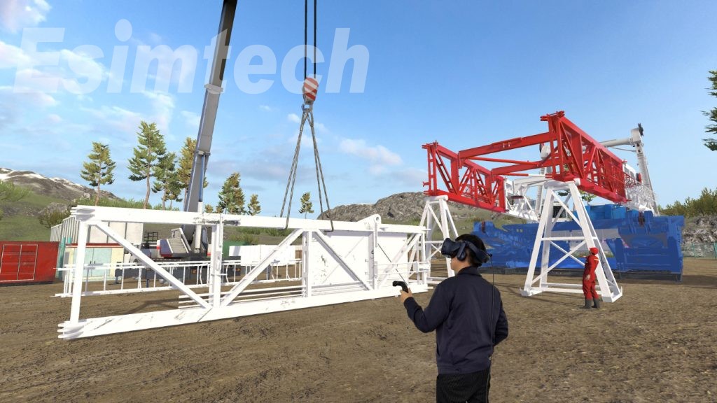 Land Rig Installation Simulator