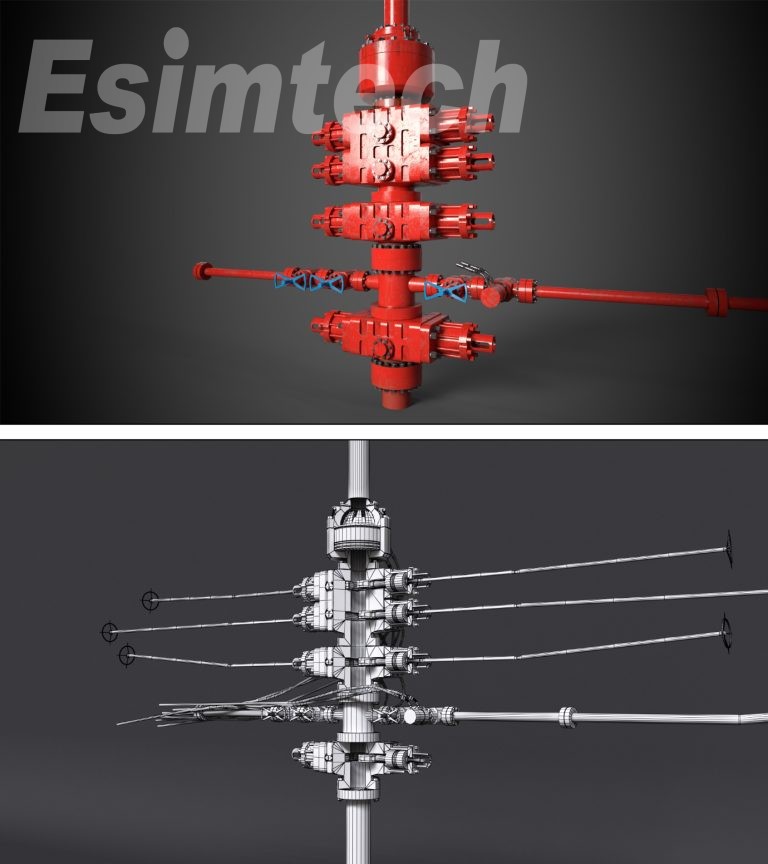 Oil Gas Drilling Animation For Oil Drilling I Esimtech