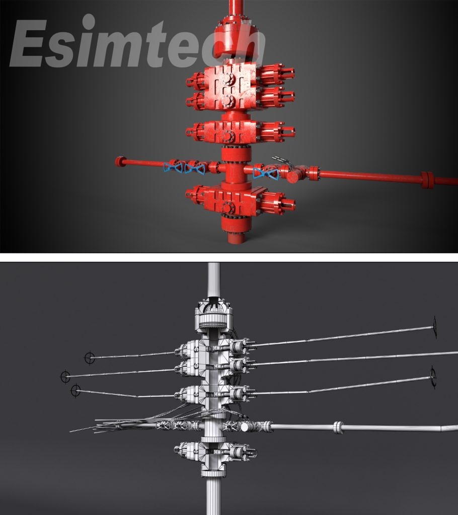 Animation of Drilling and Well Control Devices