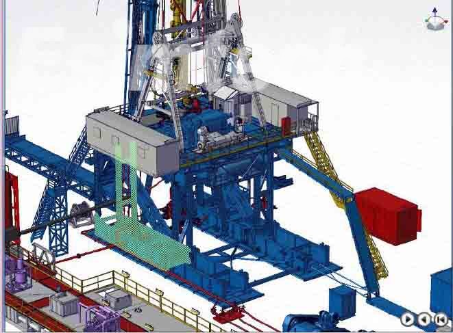 Land Rig Installation Simulator