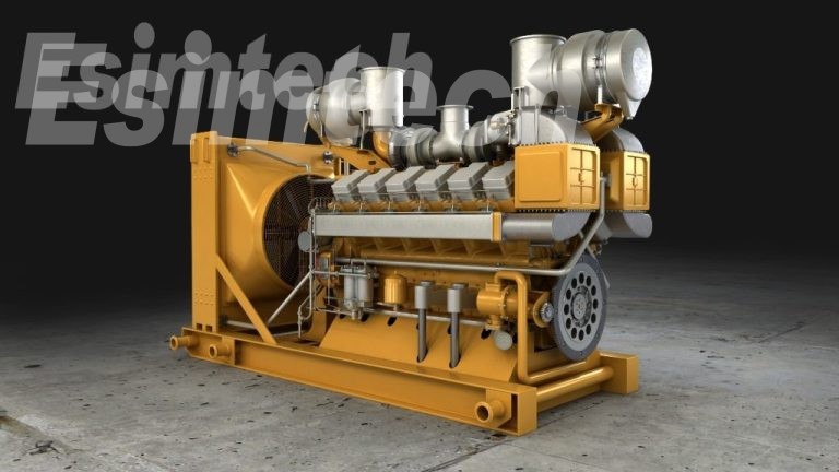 Animation of Diesel Engine Assembly and Disassembly