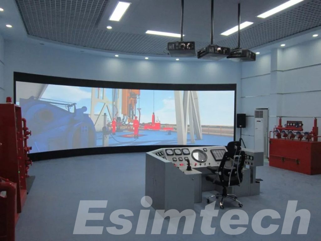 petroleum simulation training system