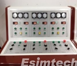 fracturing truck console of fracturing and acidizing simulators