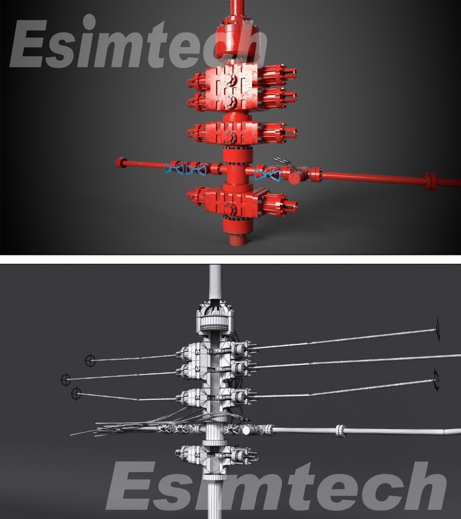 Oil Drilling and Well Control Animation