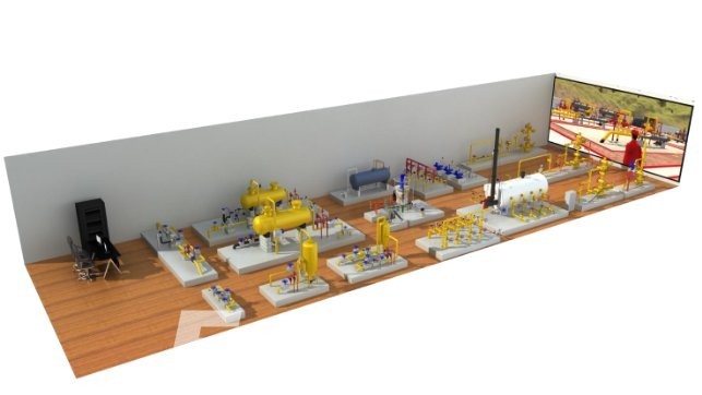 hardware framework of gas production simulator