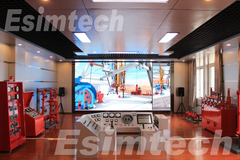 drilling and well control simulation training system