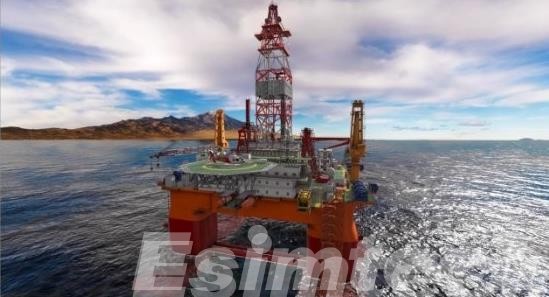 offshore oil rigs