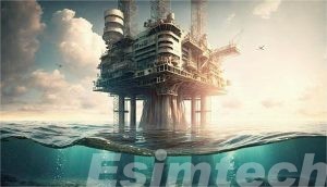 oil rig underwater