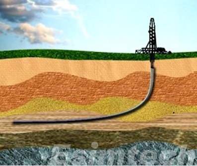horizontal oil drilling working