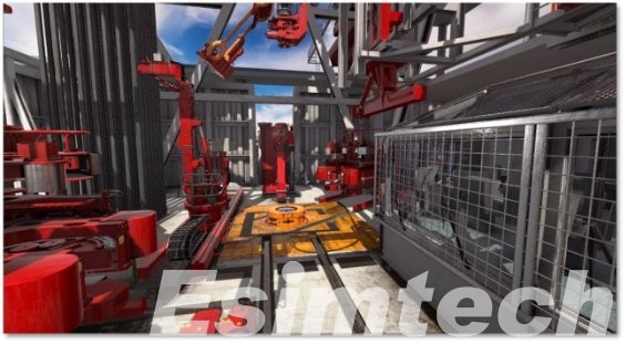 3D graphic software-drilling of simulators