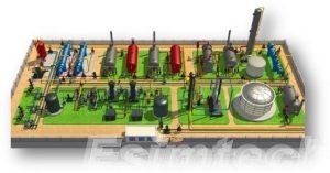 Joint station LED dynamic flow indication of the Oil and Gas Gathering and Transportation Simulator