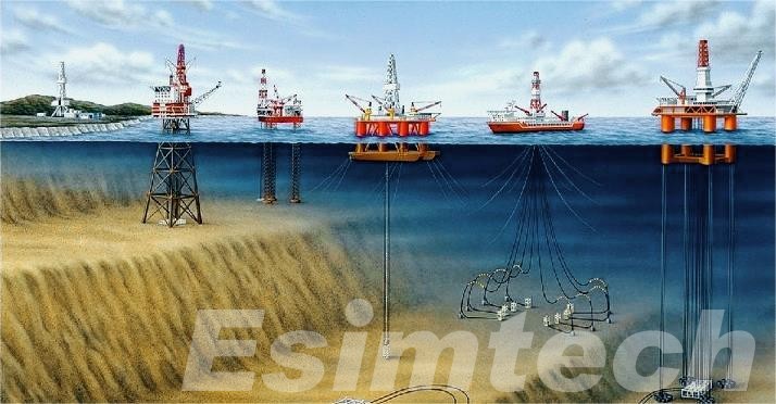 offshore drilling rig operation
