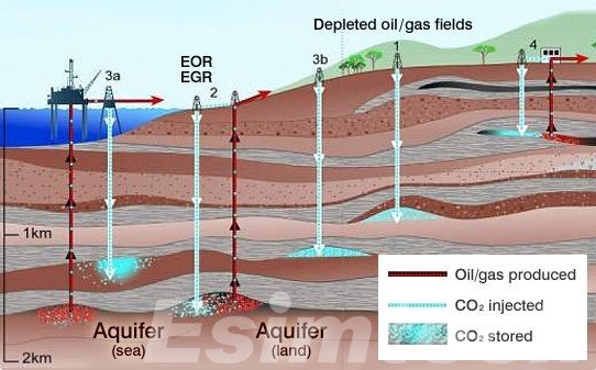 CO2 Capture and Storage in CO2 Enhanced Oil Recovery