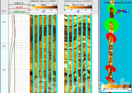 Data Process in Open Hole Logging