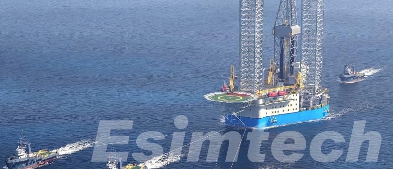 Jack-up platform in offshore