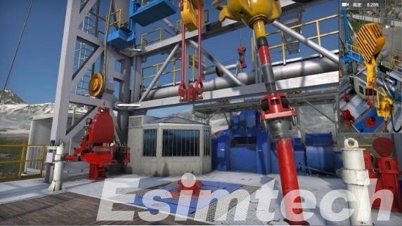 oil drilling rigs simulation