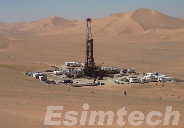 Remote oil well