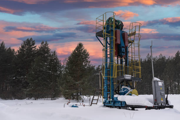 Oil drilling platform energy industrial machinery