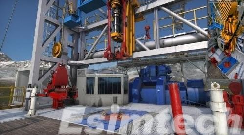 Well Control Simulator system layout