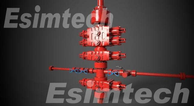 Equipment operation animation