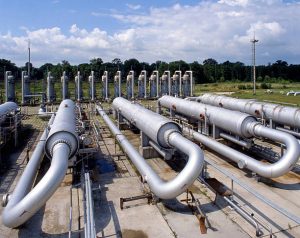 Gas storage in underground facilities