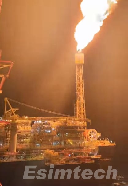 Gas Blowout in Offshore Drilling Operations
