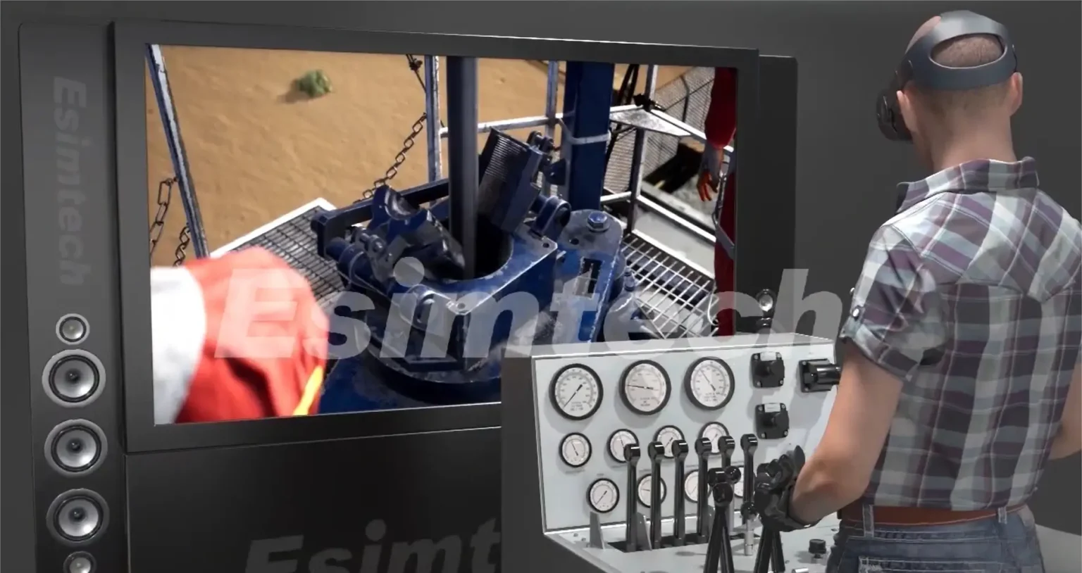 Oil and Gas VR Simulator Operation