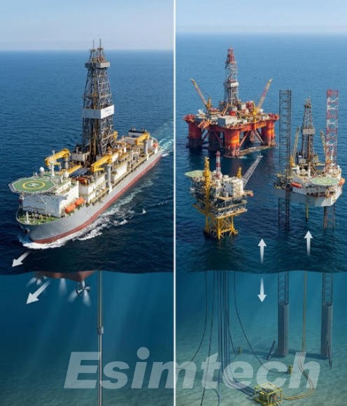 Drillships vs Offshore Platforms