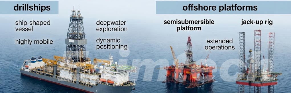 Drillships vs. Offshore Platforms
