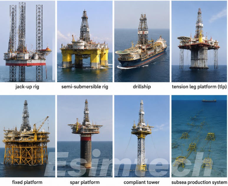 Different Types of Offshore Drilling Rigs