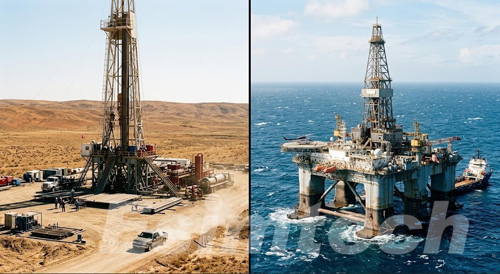 Land Rigs vs Offshore Rigs