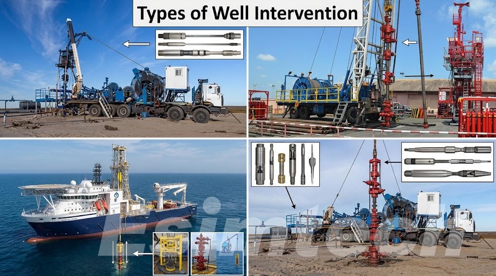 Types of well intervention
