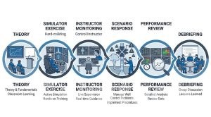 Well control simulator training workflow