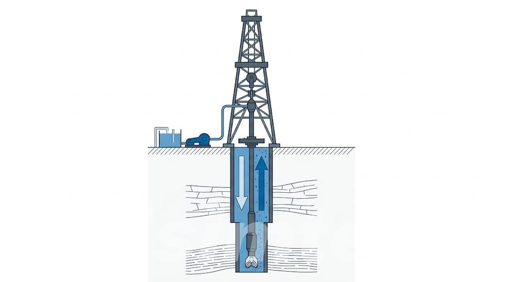 Drilling fluid circulation and annular flow