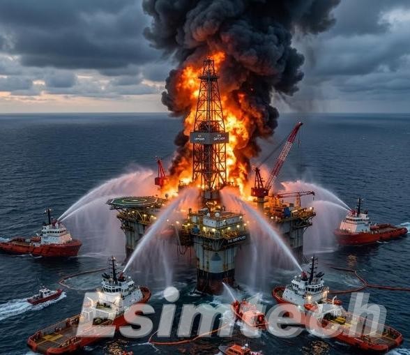 Oil Rig Fire Emergencies